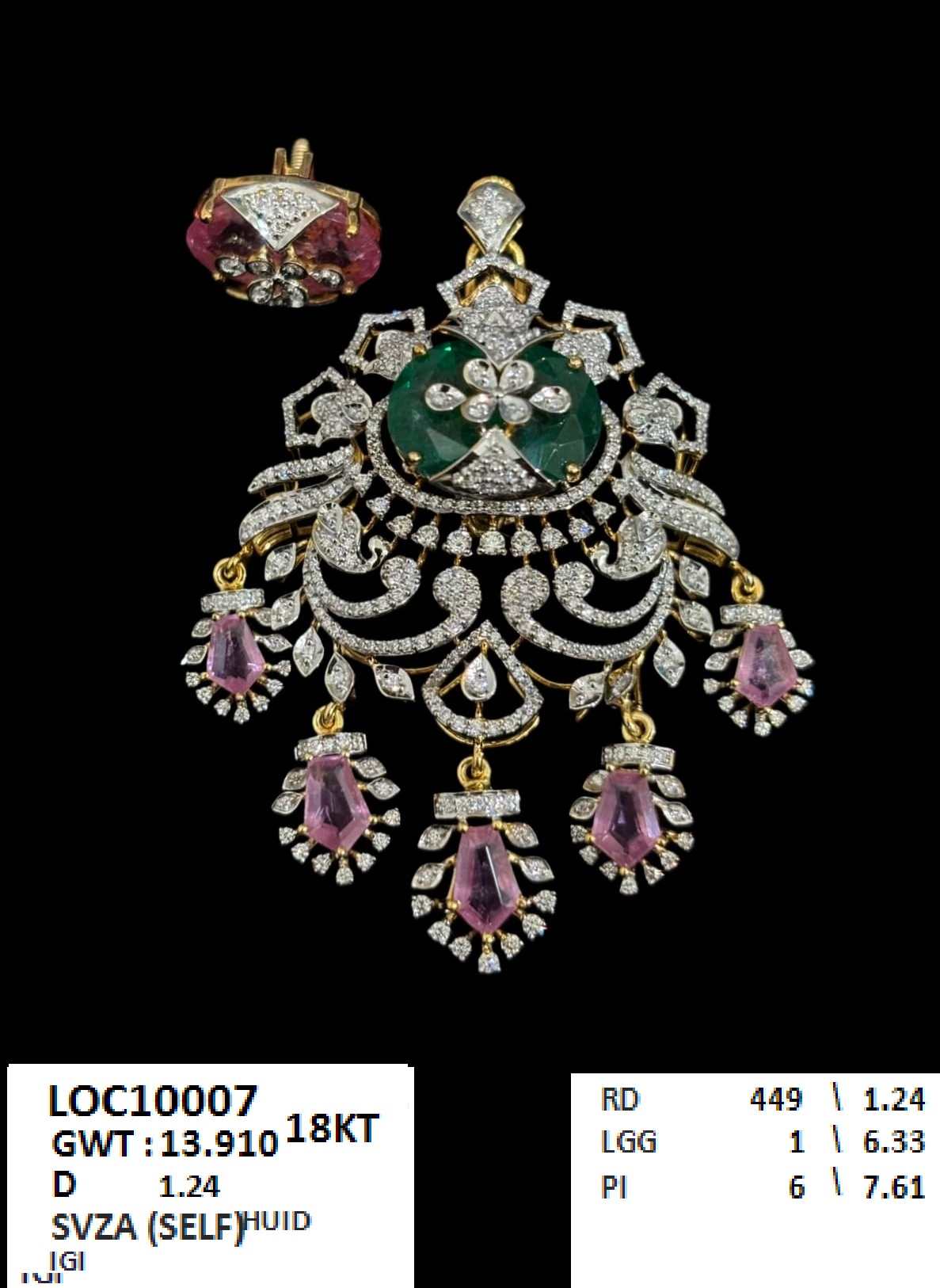 LOCKET 13.91 gms